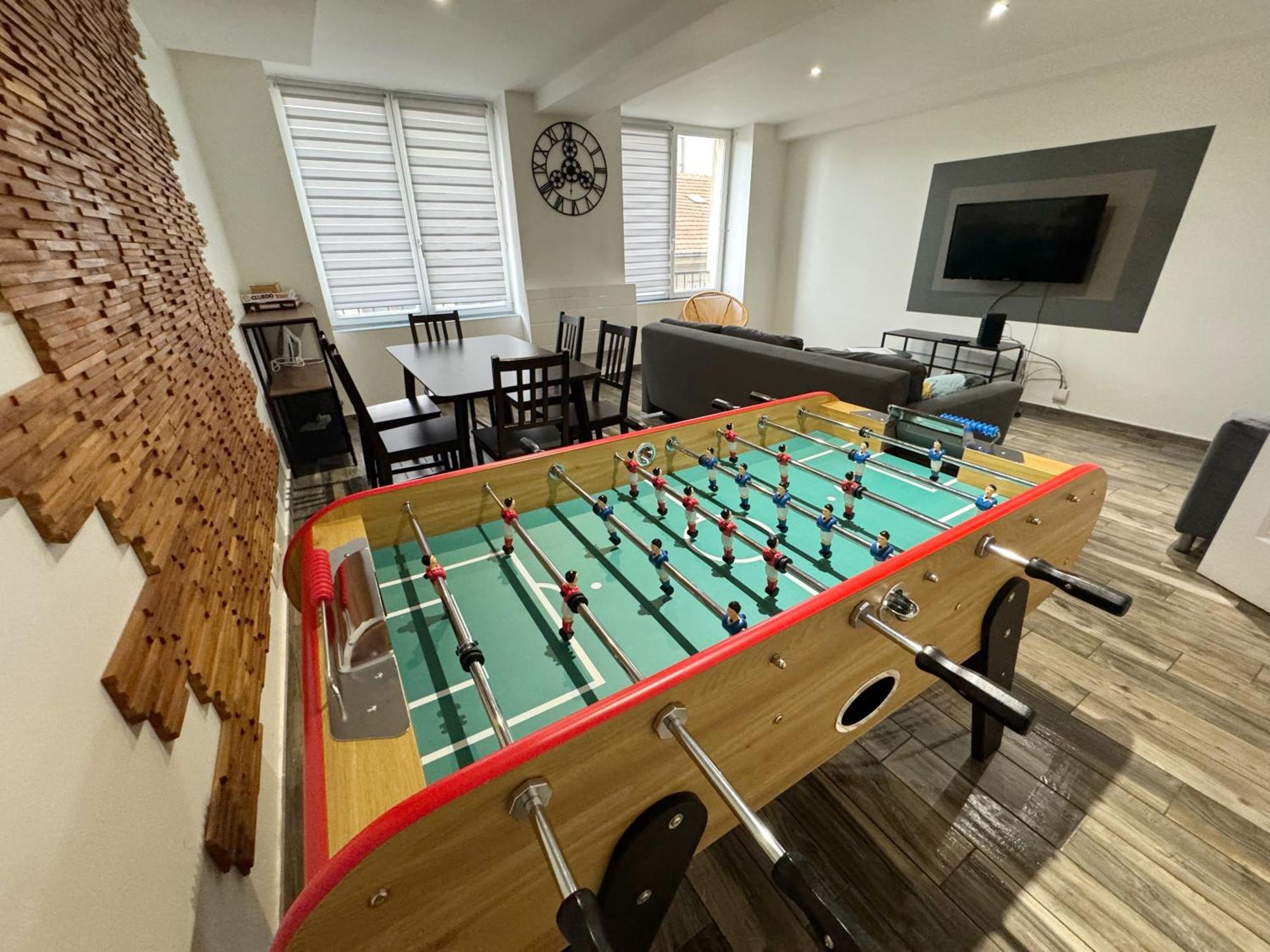 22 Chic & Cosy Grand Appart 92M2 Parking Gratuit Hypercentre Netflix Saint-Etienne  Kültér fotó